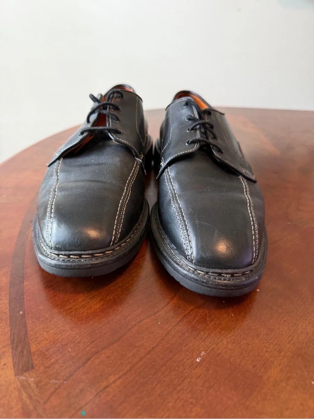 Allen Edmonds Hillcrest Oxfords Black Leather Dress Shoes Men’s Size 12 D